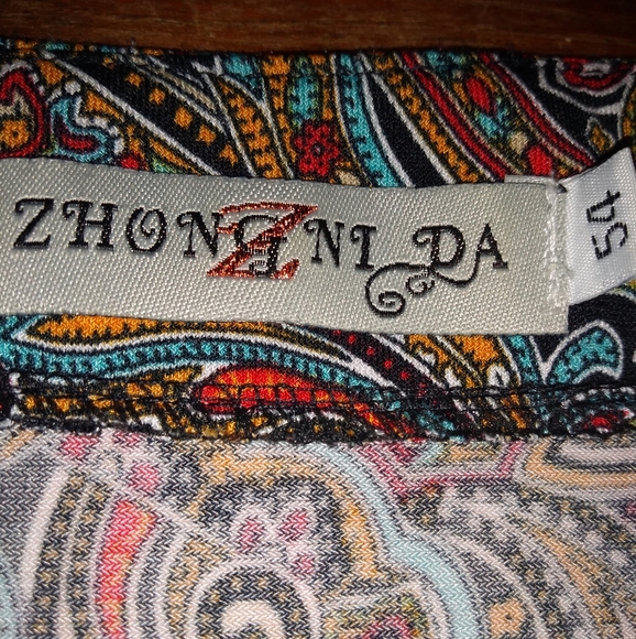 Zhongnida Paisley Shirt - Picture 6 of 14